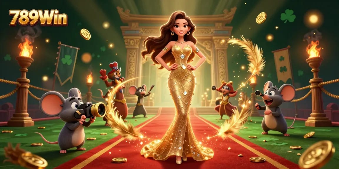 Try your luck at 789Win with stunning casino visuals featuring dazzling characters and exciting elements.