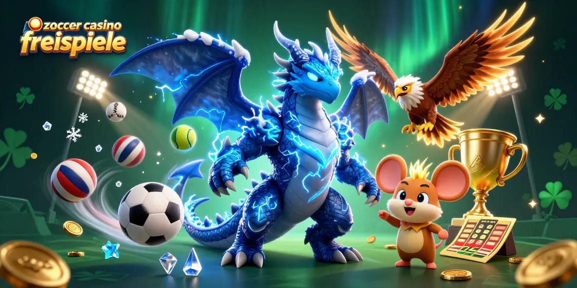 Play exciting games and unlock zoccer casino freispiele amidst vibrant casino elements in a thrilling scene.