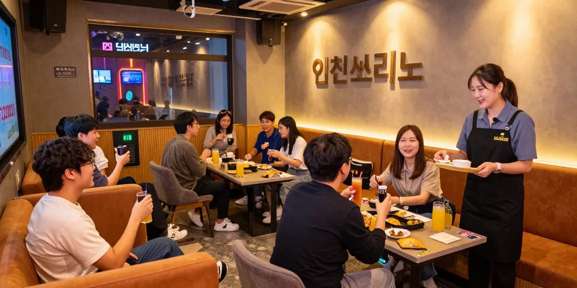 인천쓰리노에서 즐기는 활기찬 노래방 경험과 따뜻한 분위기