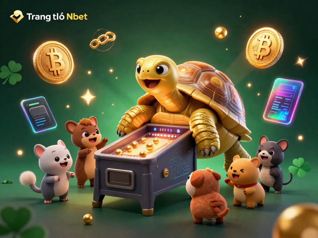 Engage with exciting games at Trang chủ Nbet featuring vibrant characters and crypto elements.