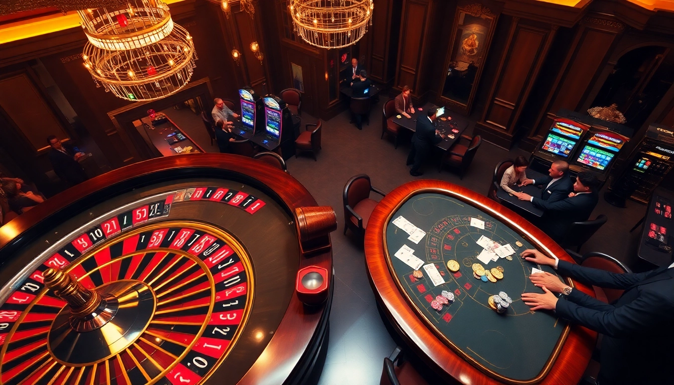 Experience the thrill of gambling at https://www.bdtk1.org/ with a vibrant casino scene featuring roulette, poker, and slot machines.