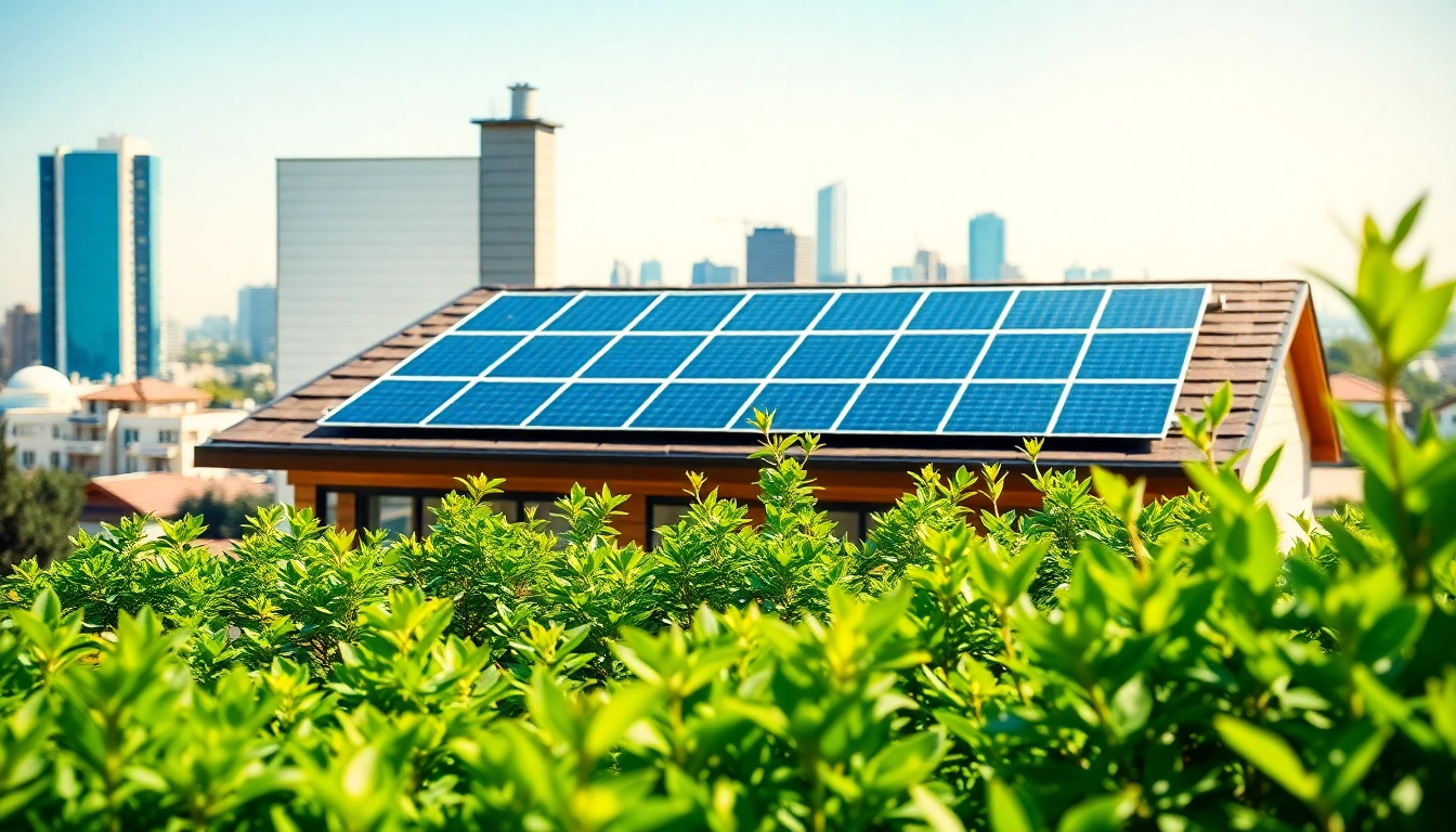 Optimizing Pv anlage kosten wien with modern solar panels on a sustainable home.