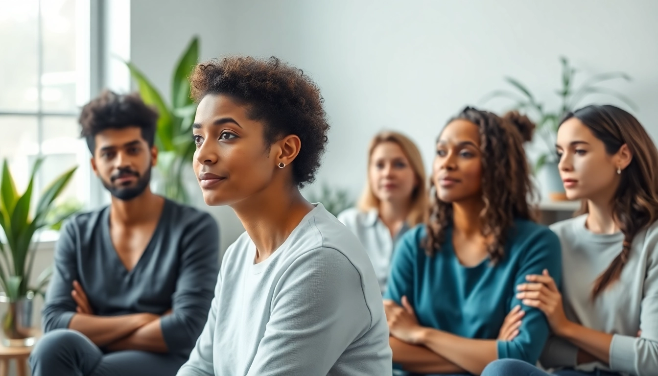 Enhancing mental health awareness in a supportive group therapy environment.